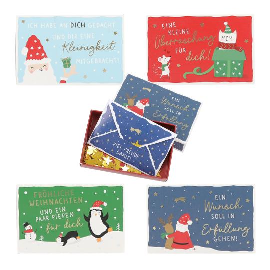 Kerstmis gelddoosje Designers Best duits