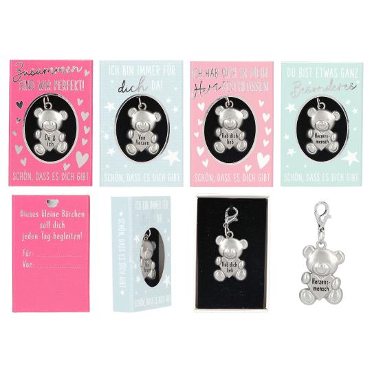 Teddy hanger in klein doosje duits