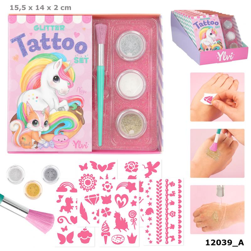 Depesche Yliv glitter tatoeages