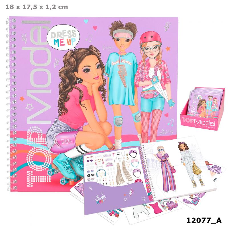 Depesche TOPModel Dress Me Up stickerboek TINY DANCER