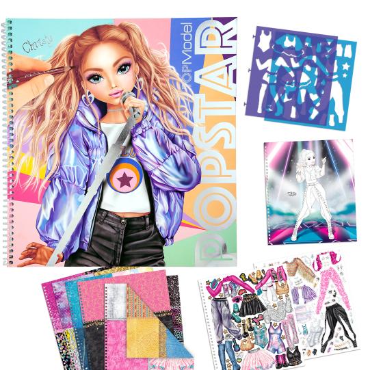 TOPModel POPSTAR kleurboek