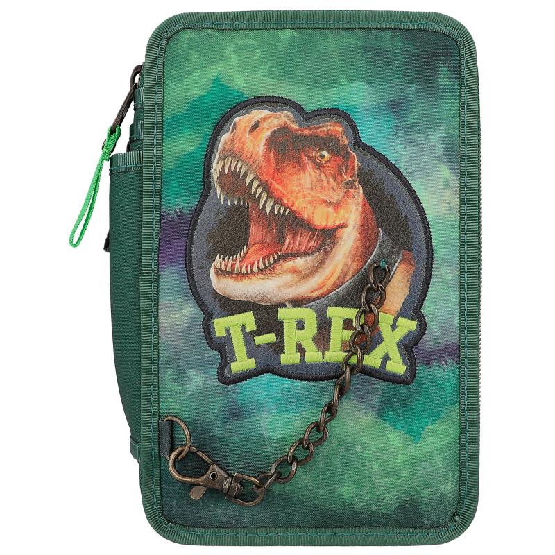 Depesche Dino World 3-vaks etui T-REX