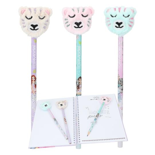 TOPModel potlood met knuffel topper FANTASY TIGER
