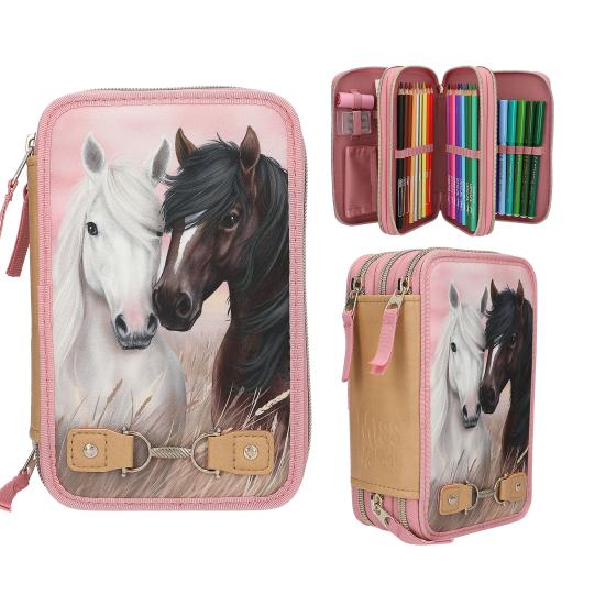 Miss Melody 3-vaks etui DUSTY ROSE