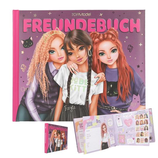 TOPModel vriendenboek, Duits REBEL KITTY