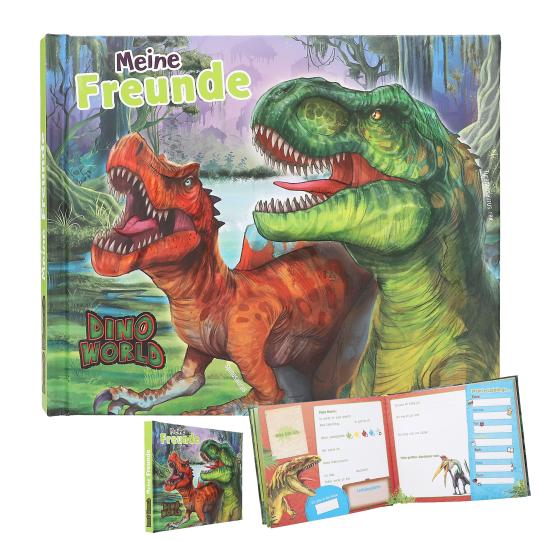 Dino World vriendenboek duits