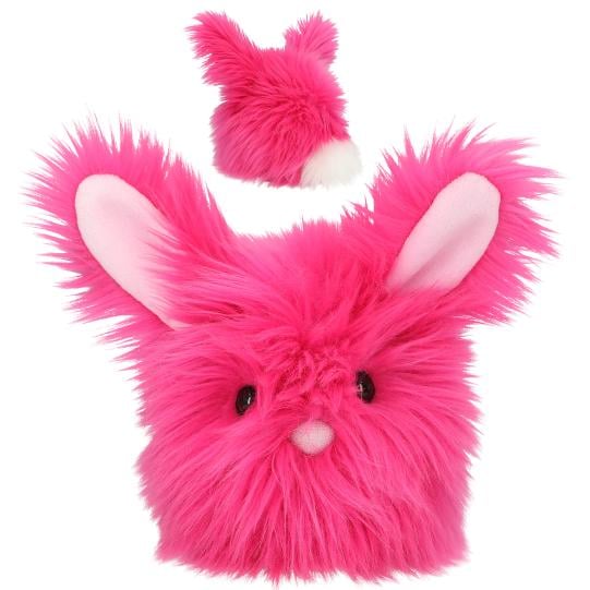 SNUKIS knuffel konijn roze