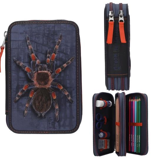 Adventure World 2-vaks etui met spin