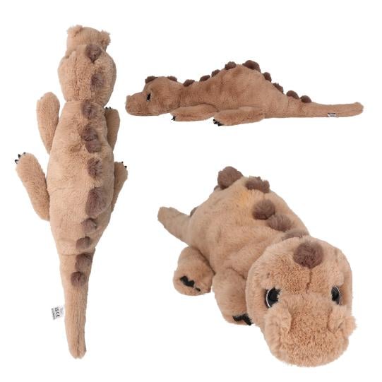 Dino World dino knuffel bruin 50 cm