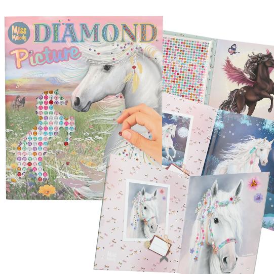 Miss Melody Create your Diamond Picture stickerboek