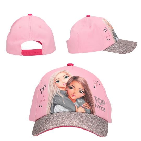 TOPModel cap met print en glitter MY BFF