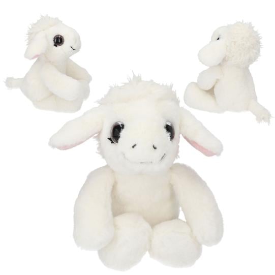 SNUKIS knuffel lam 25 cm