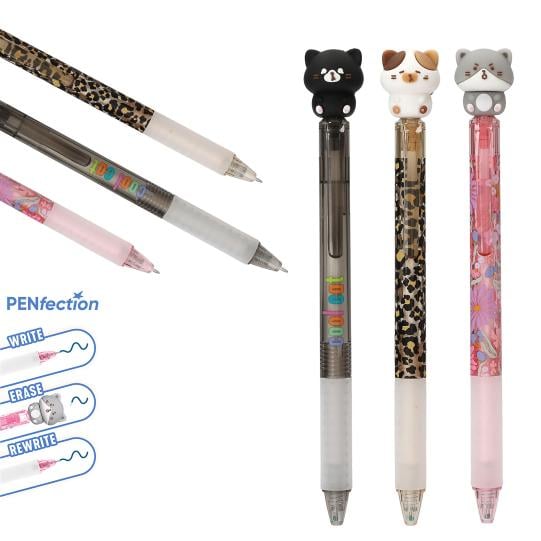 PENfection gelpen met kattentopper