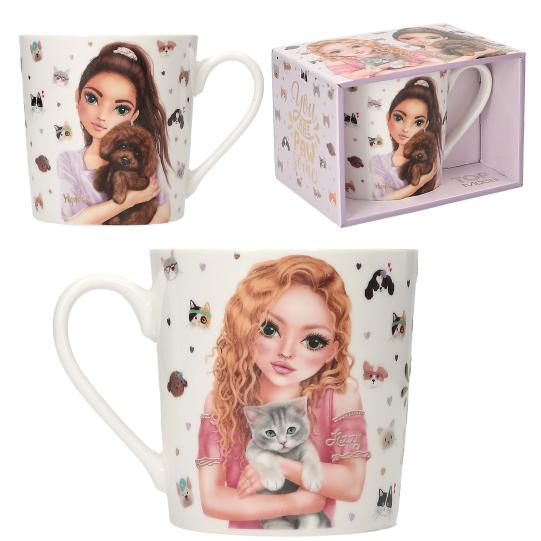 TOPModel beker KITTY and DOGGY