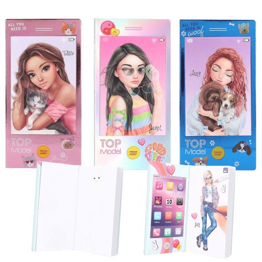 TOPModel mini kleurboek met geluid