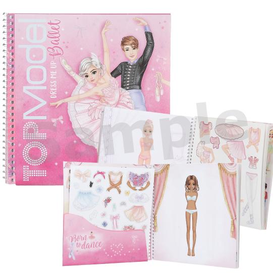 TOPModel Dress Me Up stickerboek BALLET