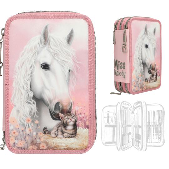 Miss Melody 3-vaks etui TRUE FRIENDS