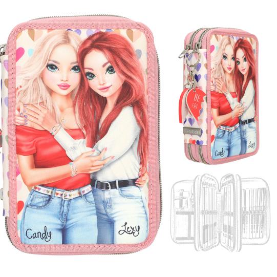 TOPModel 2-vaks etui HEART TO HEART