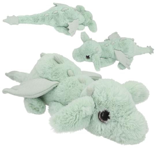 SNUKIS knuffel draak groen