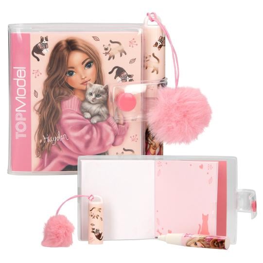 TOPModel mini schrijfblok met pen FUR EVER FRIENDS