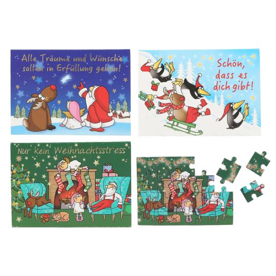 Kersmis mini puzzel