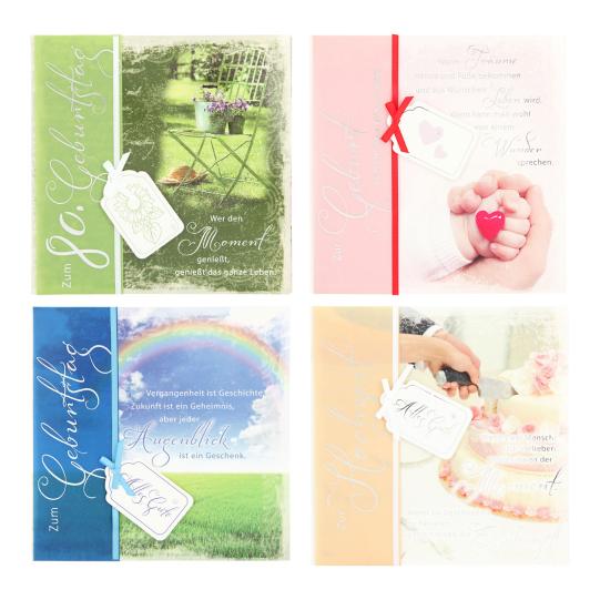 Verjaardagskaarten Emotions, duits