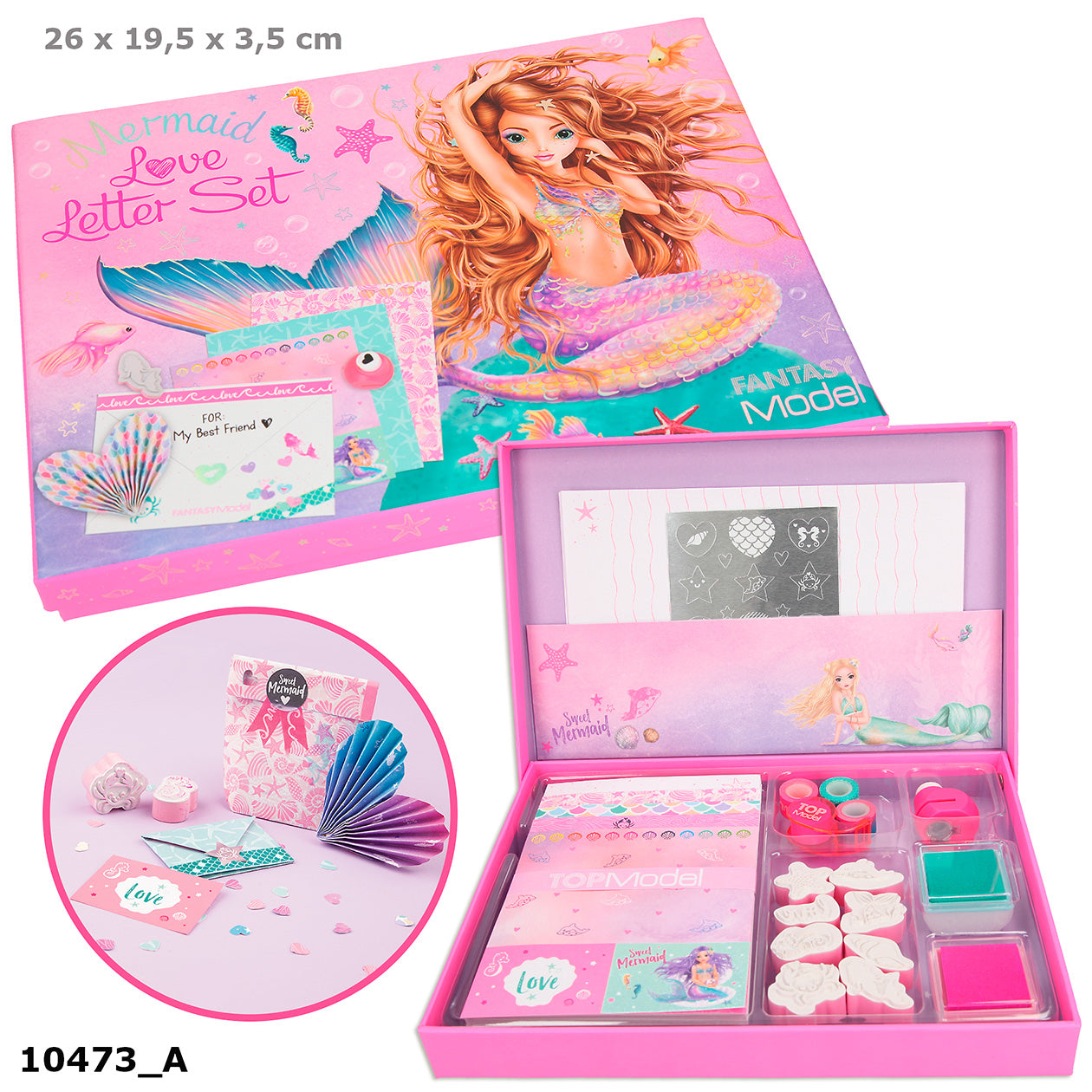 Fantasy Model Love Letter set MERMAID