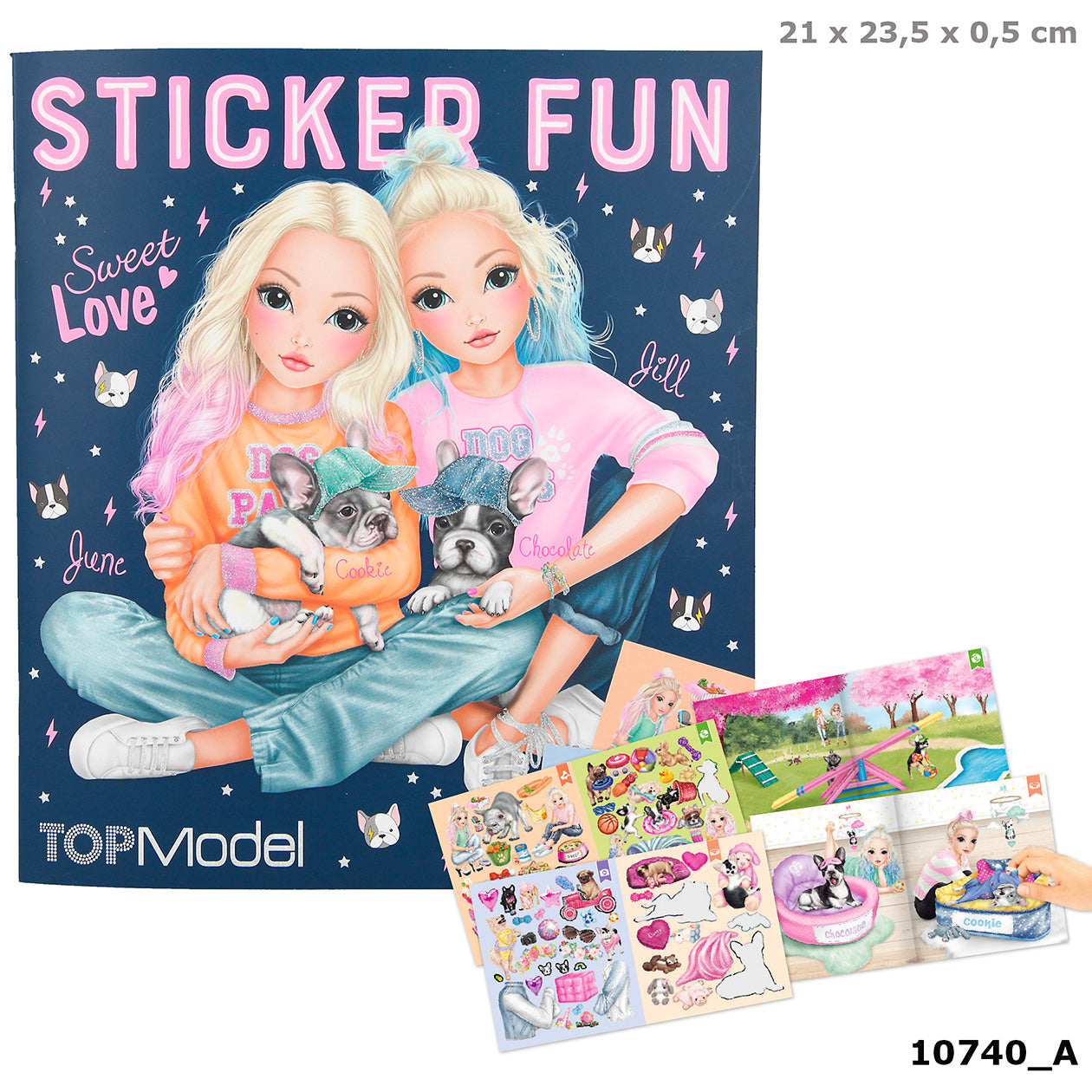 TOPModel Sticker Fun DOG