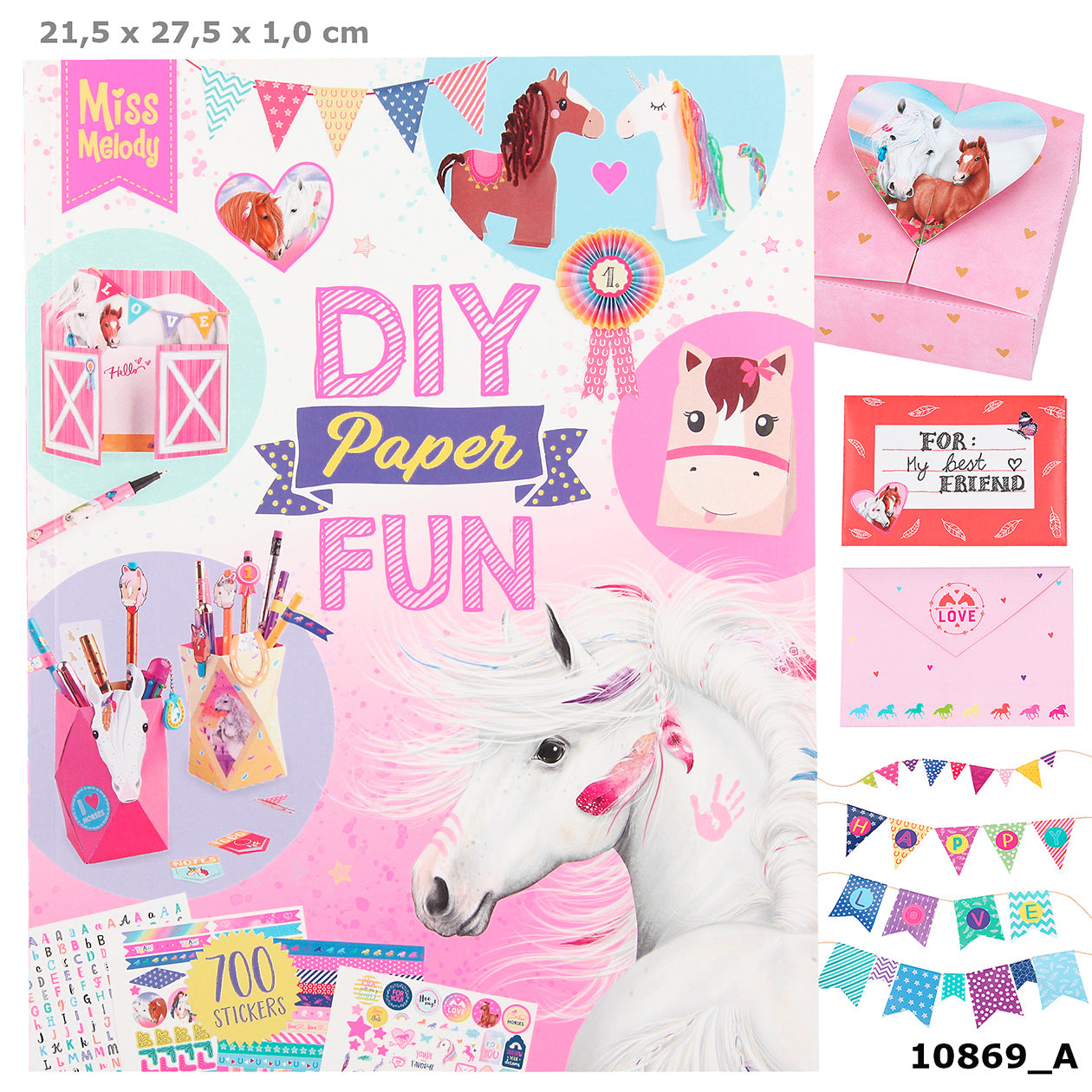 Miss Melody DIY Paper Fun Book
