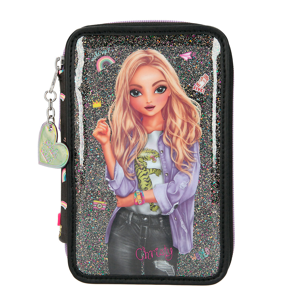 TOPModel 3-vaks etui GIRLZ CLUB