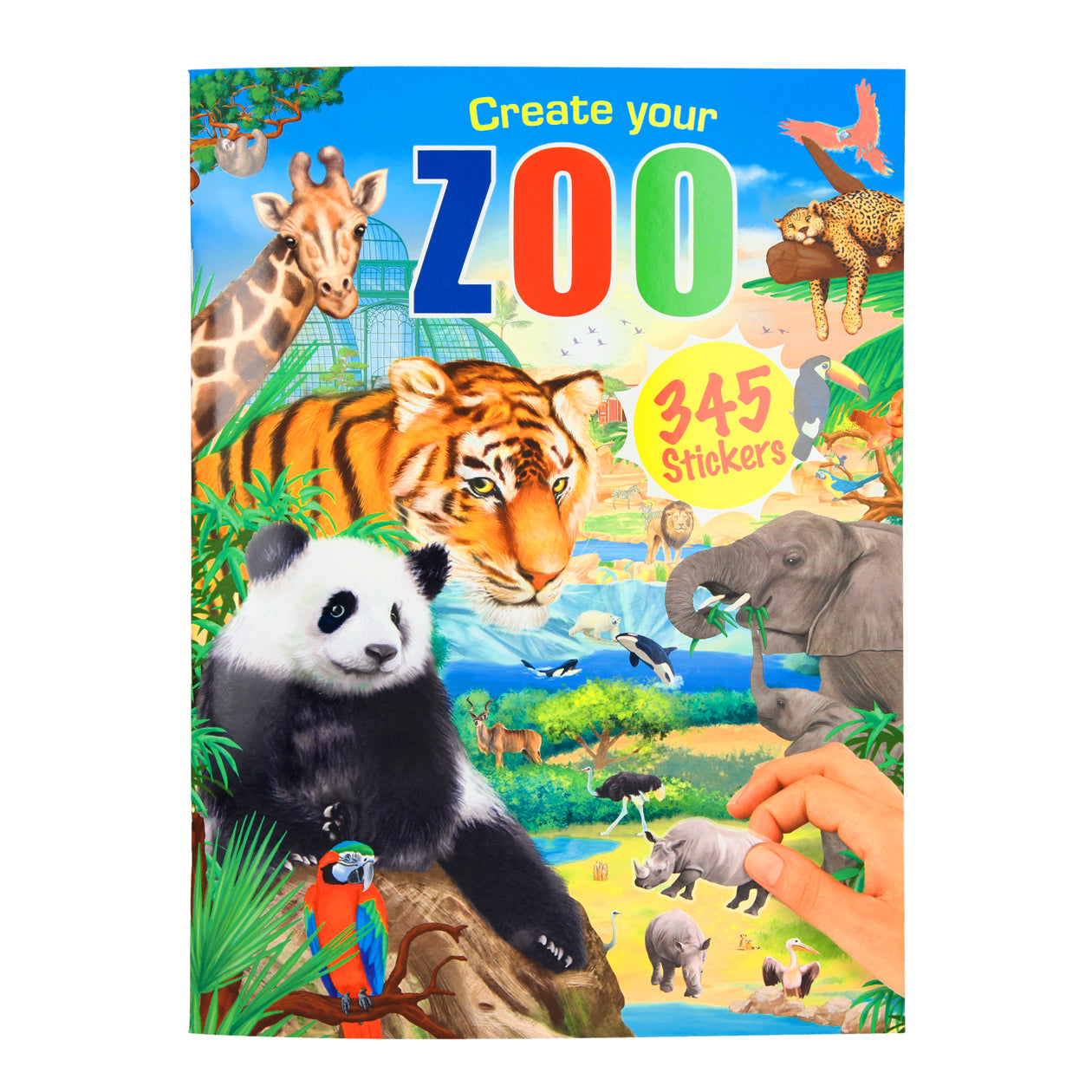 Depesche Create your ZOO stickerboek