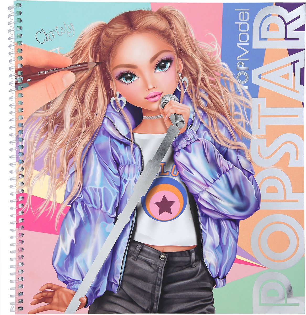 TOPModel POPSTAR kleurboek