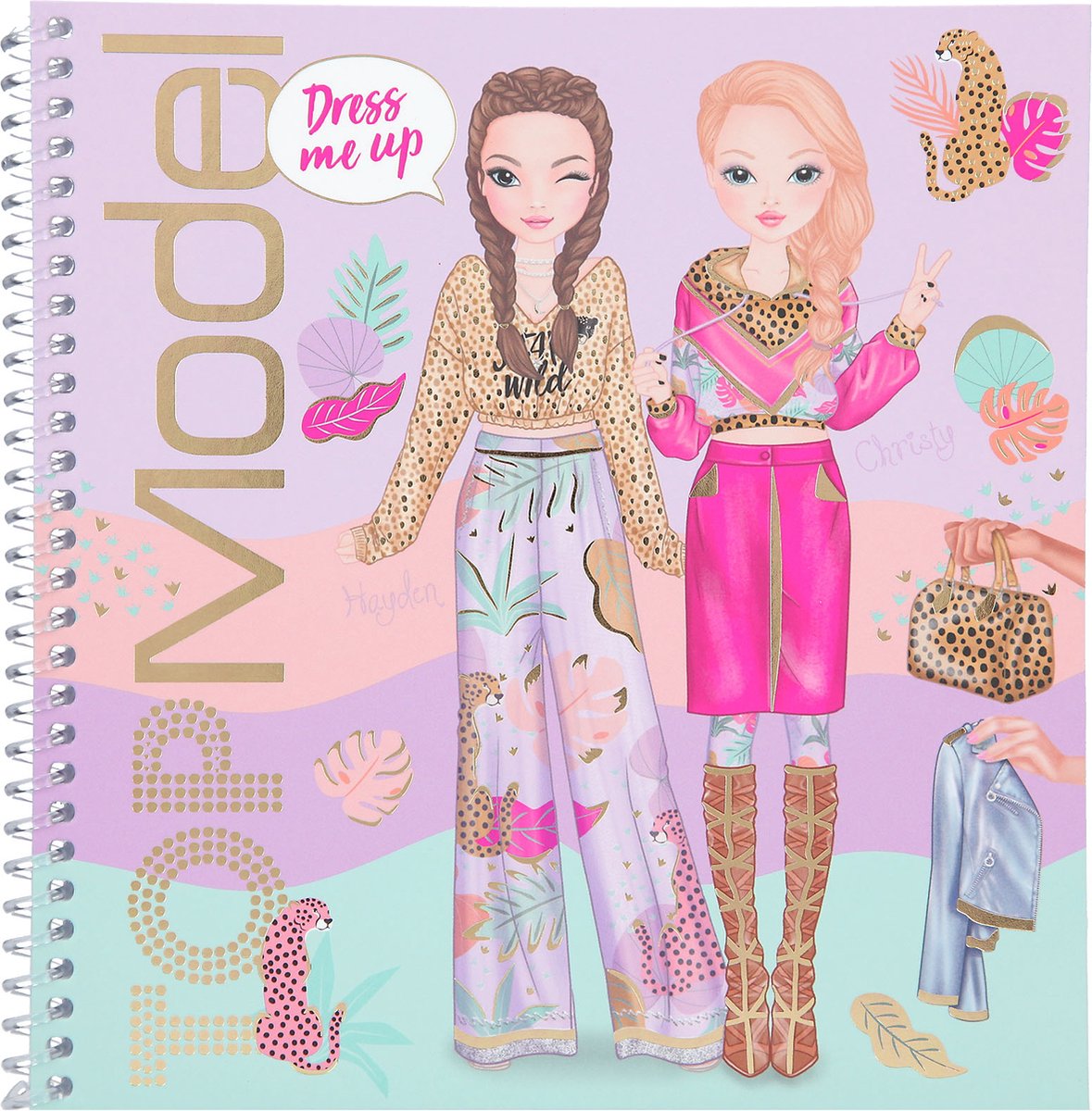 TOPModel Dress Me Up stickerboek URBAN JUNGLE