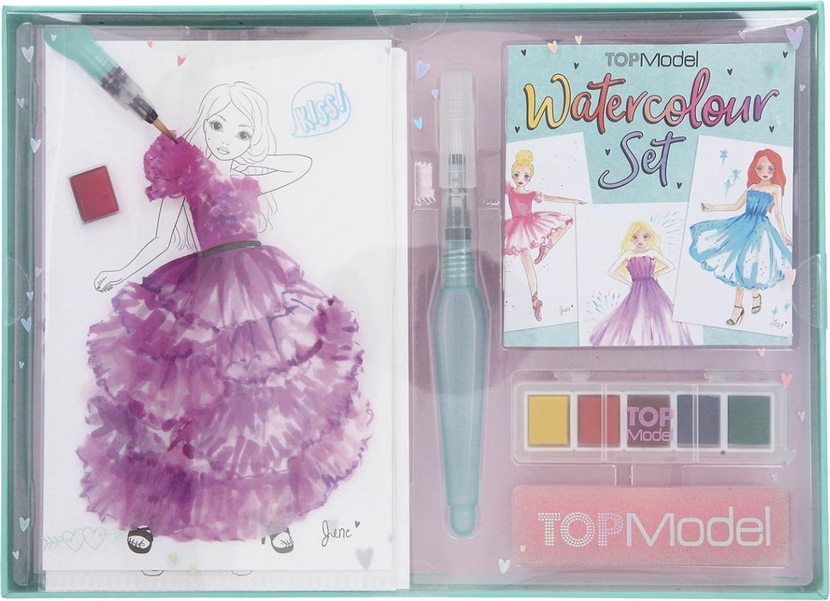 TOPModel waterverf