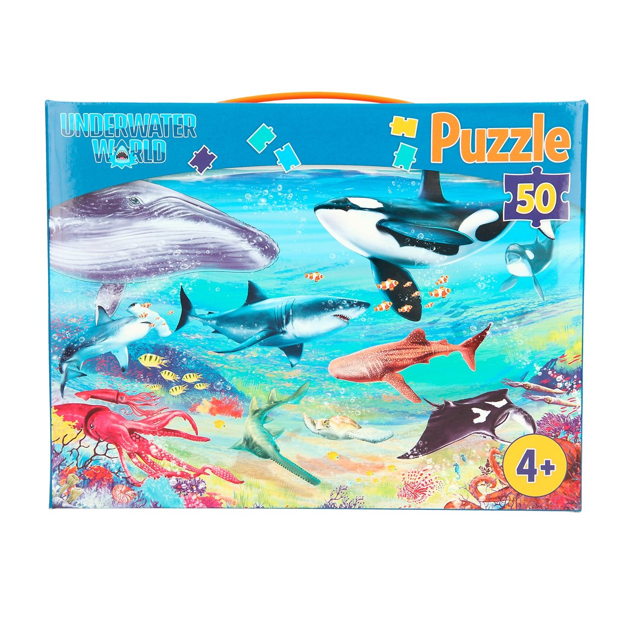 Dino World puzzel 50 stukjes UNDERWATER