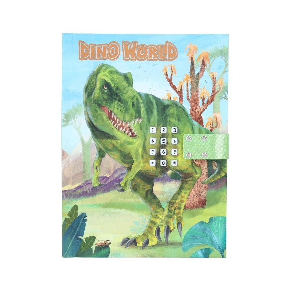 Depesche Dino World dagboek met geheime code