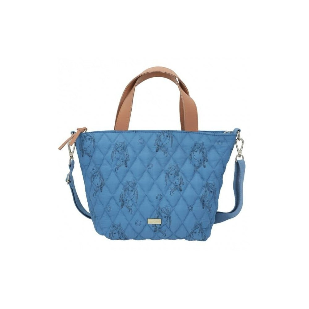 Depesche Miss Melody mini shopper BLUE QUILT