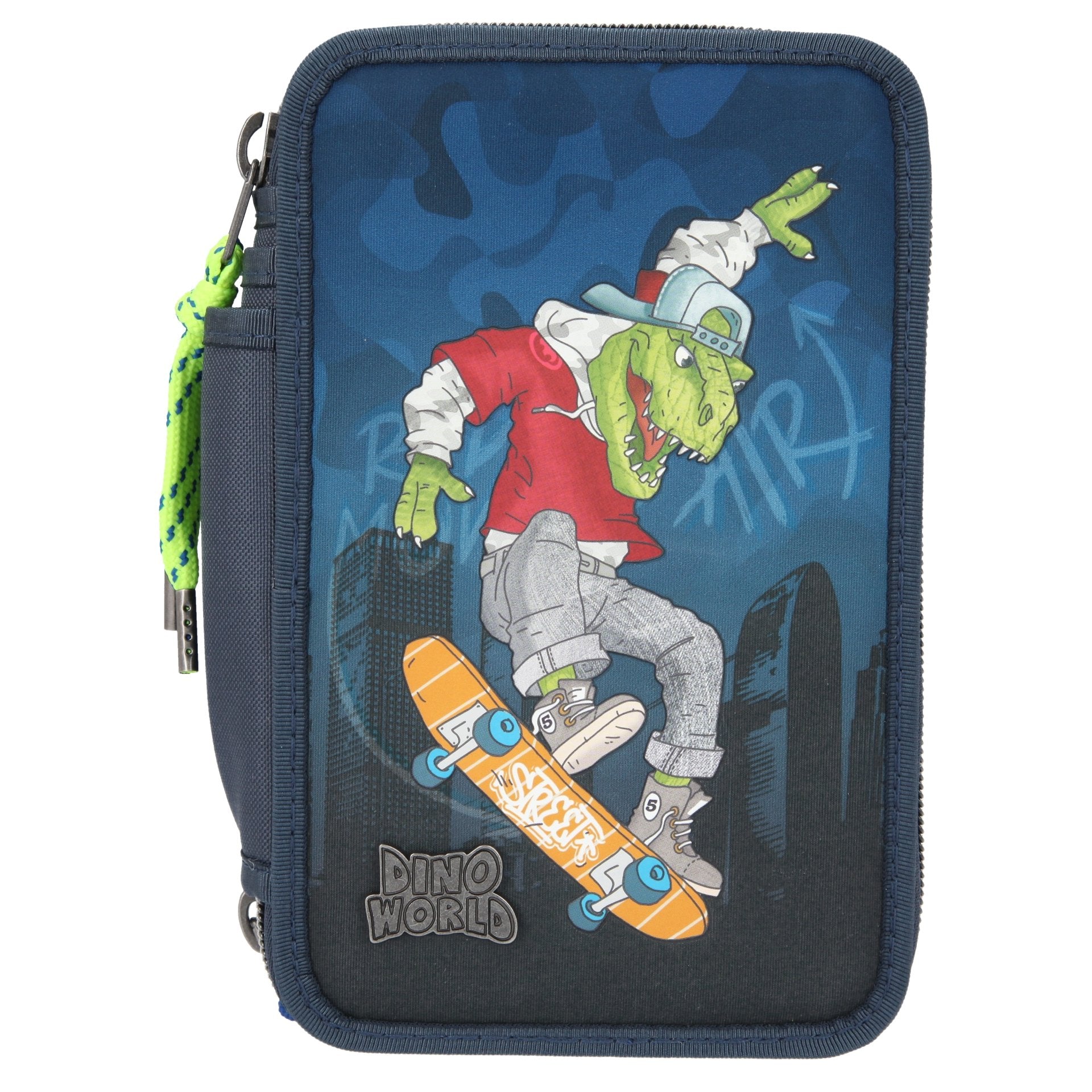 Dino World 3-vaks etui Skater