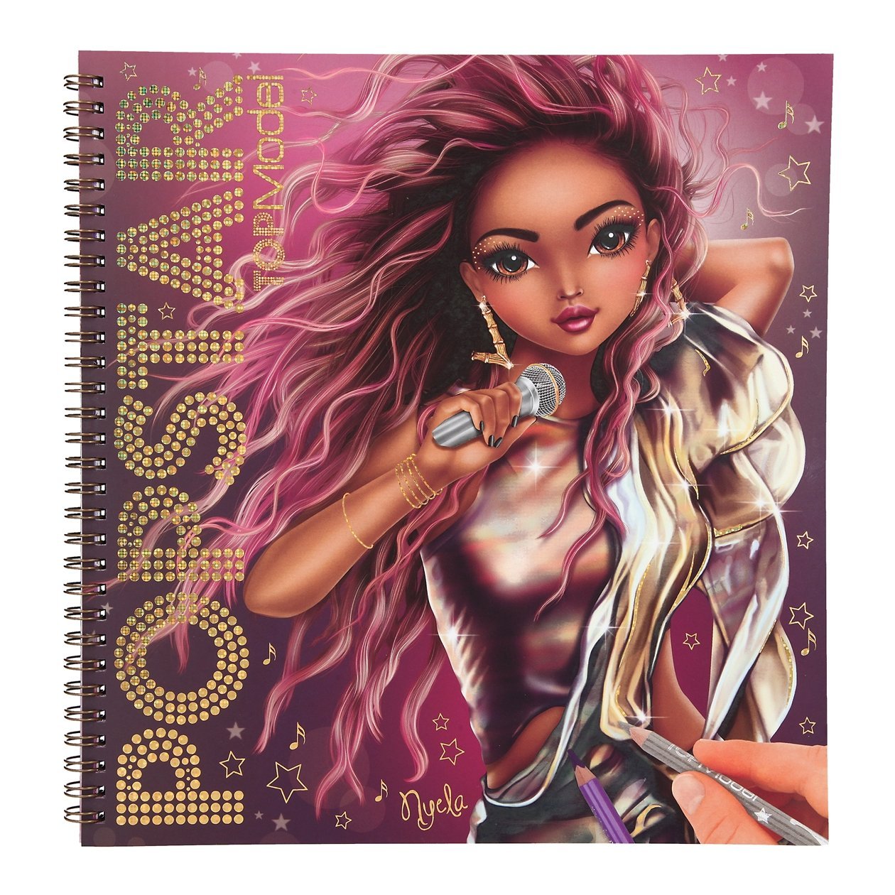 TOPModel POPSTAR kleurboek