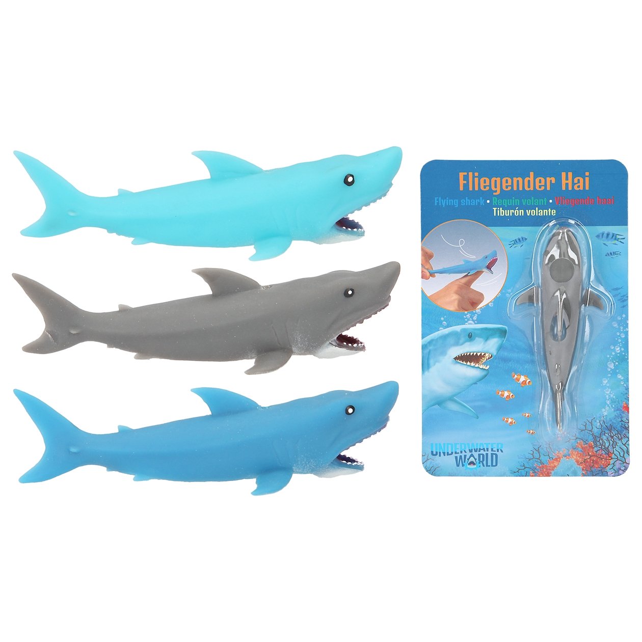 Dino World vliegende haai UNDERWATER