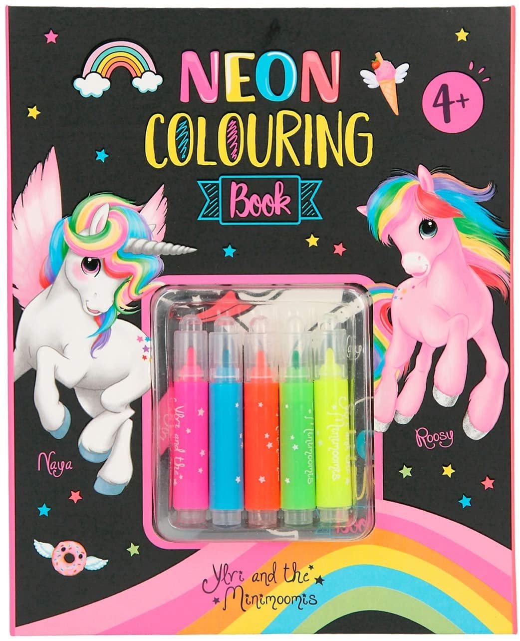 Ylvi neon kleurboek set