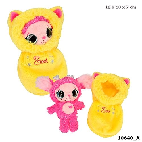 Minimoomi knuffel in slaapzak, Zooi
