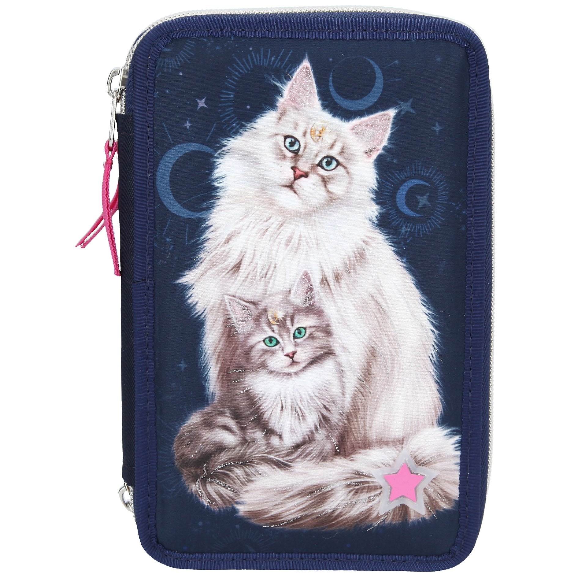TOPModel 3-vaks etui LED MOONLIGHT