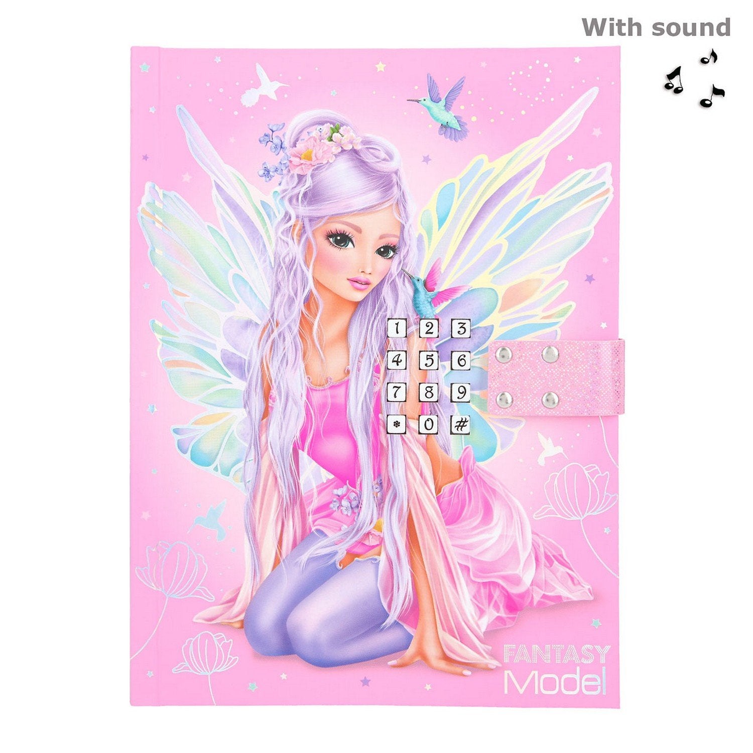 FANTASYModel dagboek met geheime code FAIRY