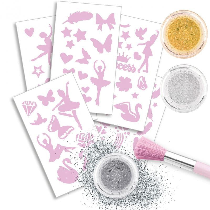 TOPModel glitter tattoo set BALLET