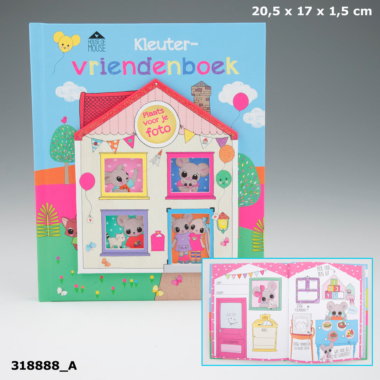 House of Mouse vriendenboek