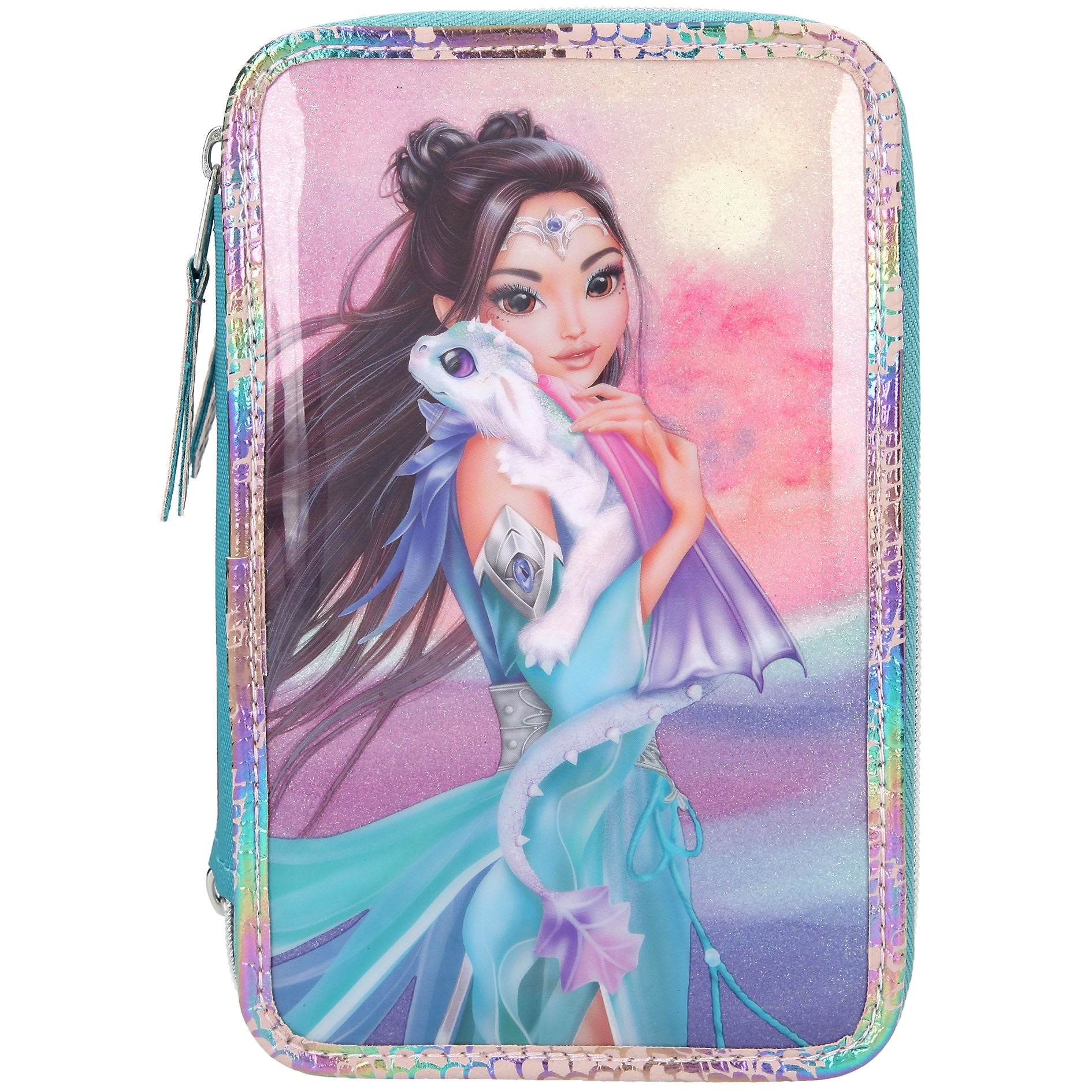 TOPModel 3-vaks etui DRAGON LOVE
