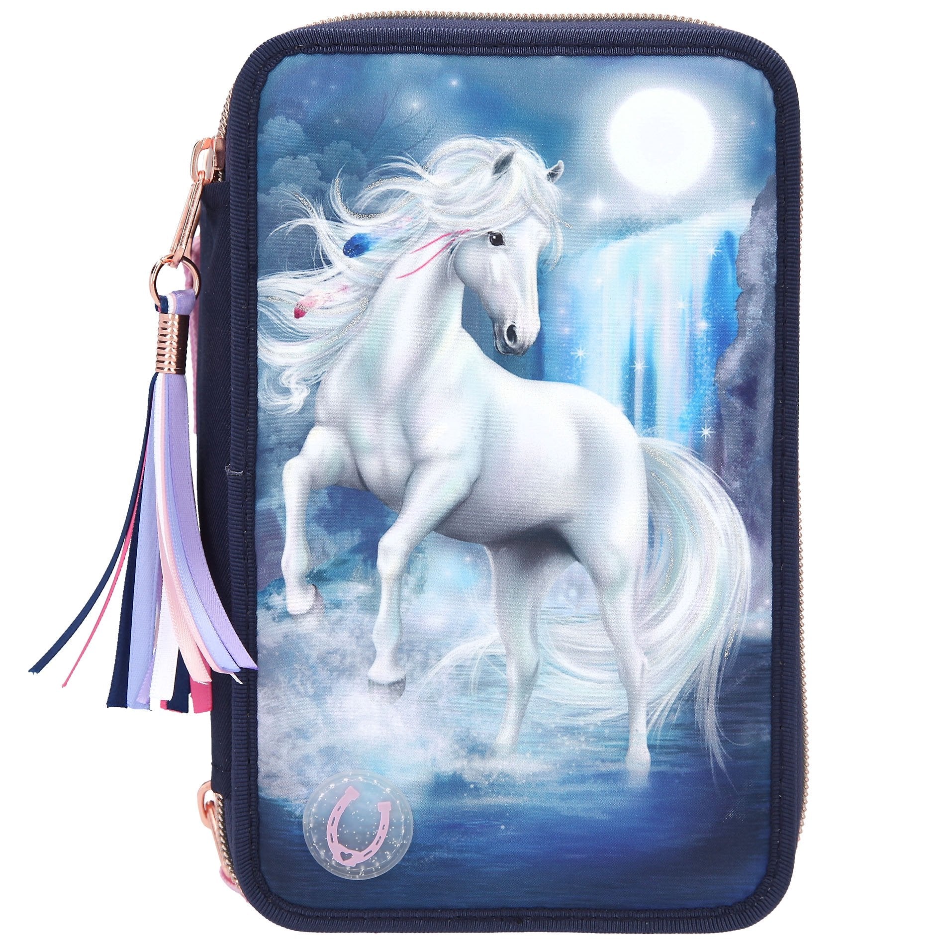 Miss Melody 3-vaks etui LED