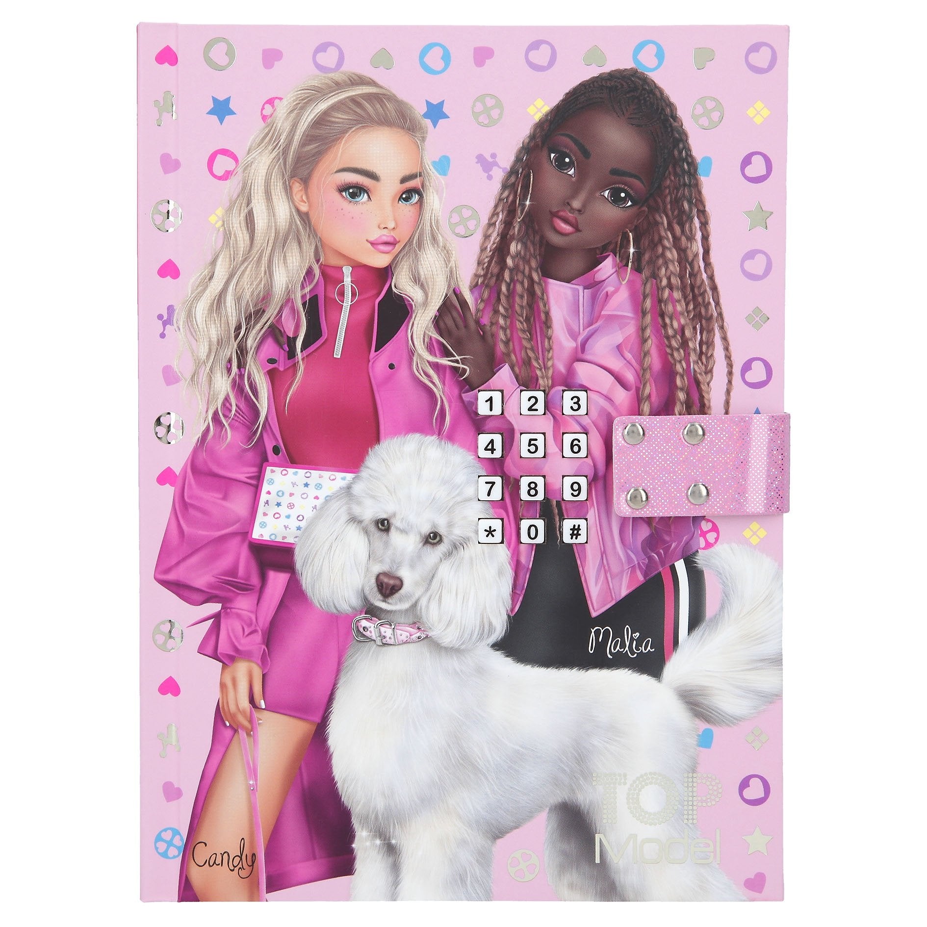 TOPModel dagboek met code BLING BLING