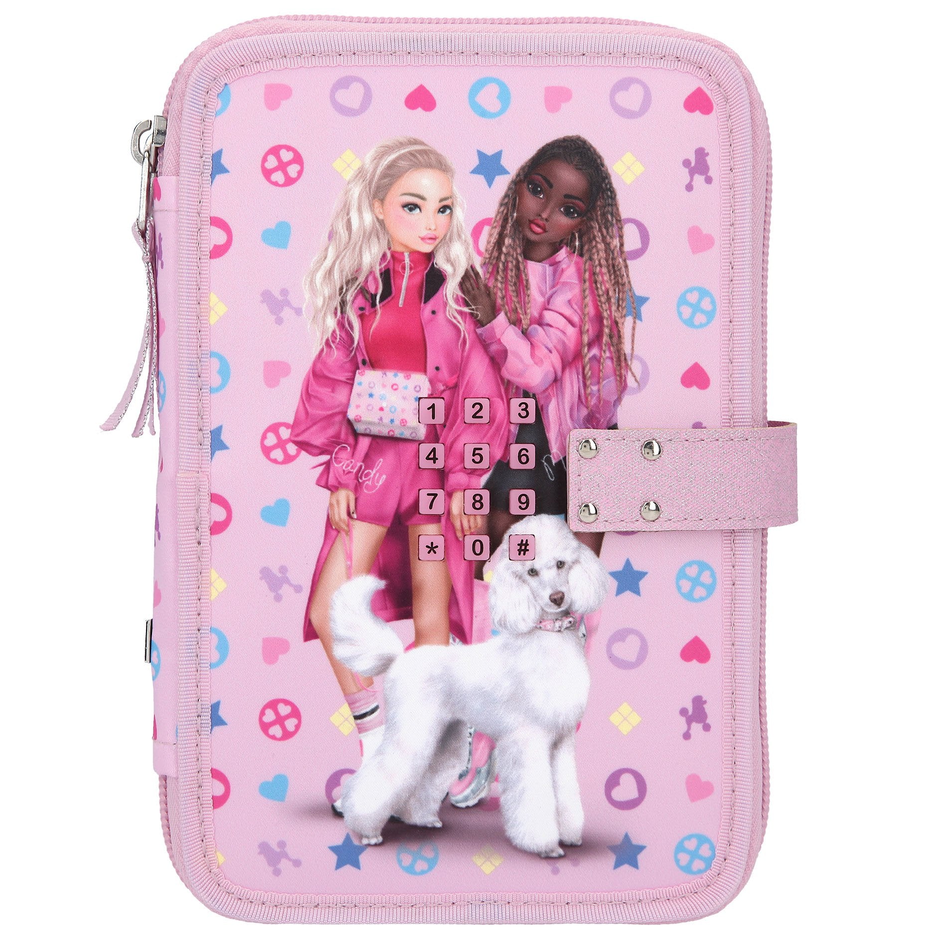 TOPModel etui met code BLING BLING